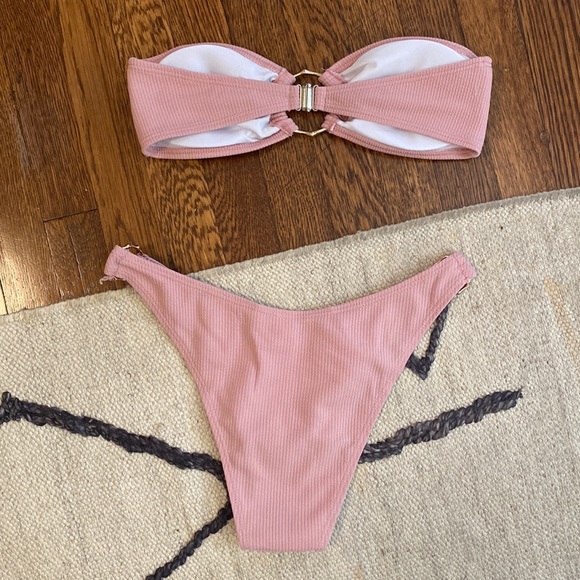Ring Bikini in Blush - Picture 4 of 4